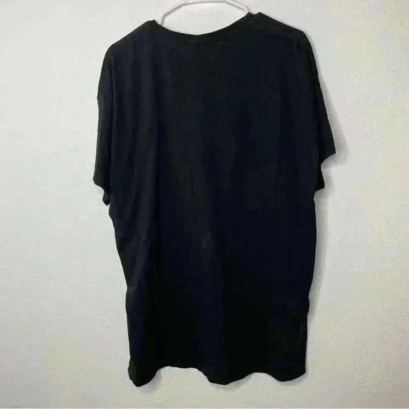 Hanes Men’s Sugar Skull Short Sleeve T-Shirt XL DIY Bleach Print - Picture 4 of 5